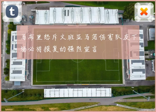 马布里怒斥文班亚马若伤害队友下场必将报复的强烈宣言